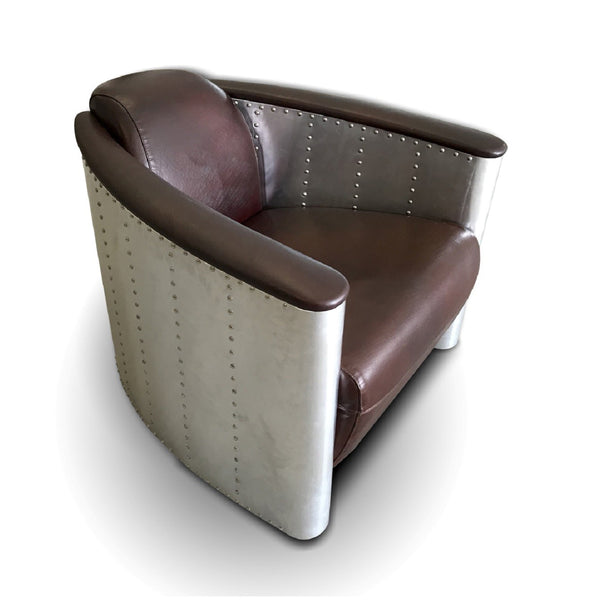 Moderner Stressless Relaxsessel aus Büffelleder | Modell AERO KONSTANZ